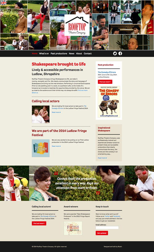 Rooftop Theatre website